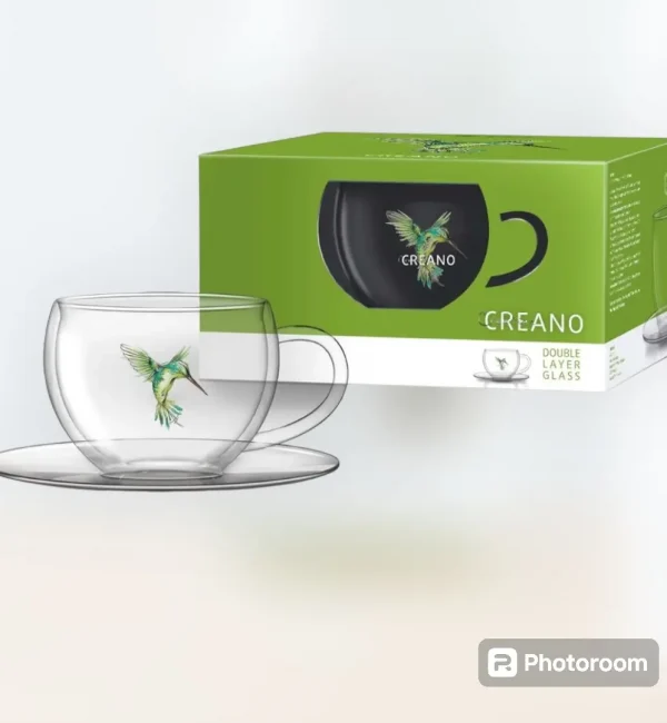 Tasse colibri verte, contenance 250 ml – Image 2