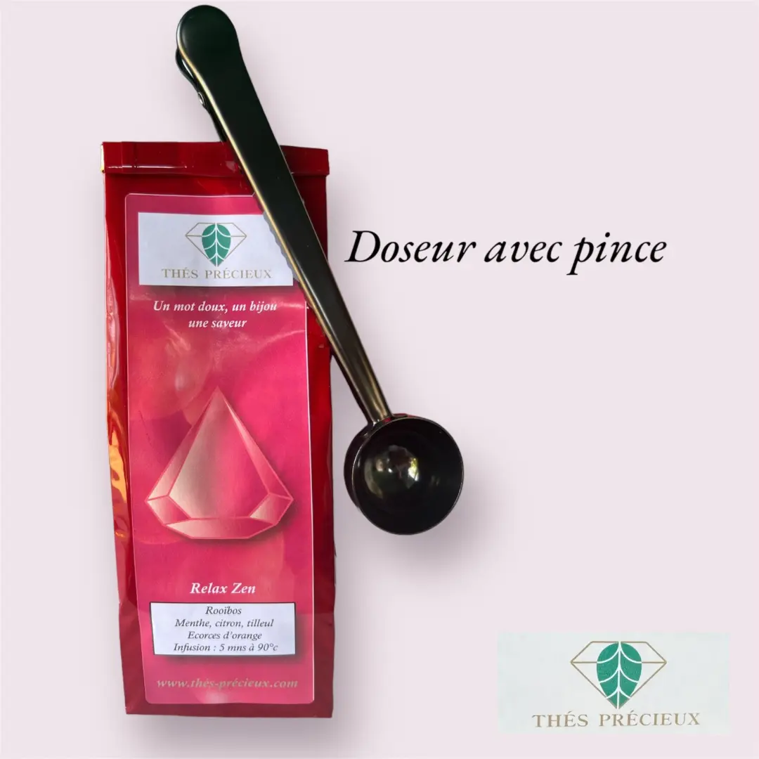 Cuillère doseur à thé ou café en inox