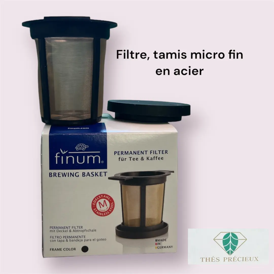 Panier d’infusion avec maille micro-fine en acier inoxydable