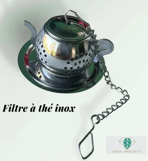 Infuseur de boule à thé en forme de théière en acier inoxydable