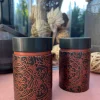 Boite métal Mandala foncée 150g