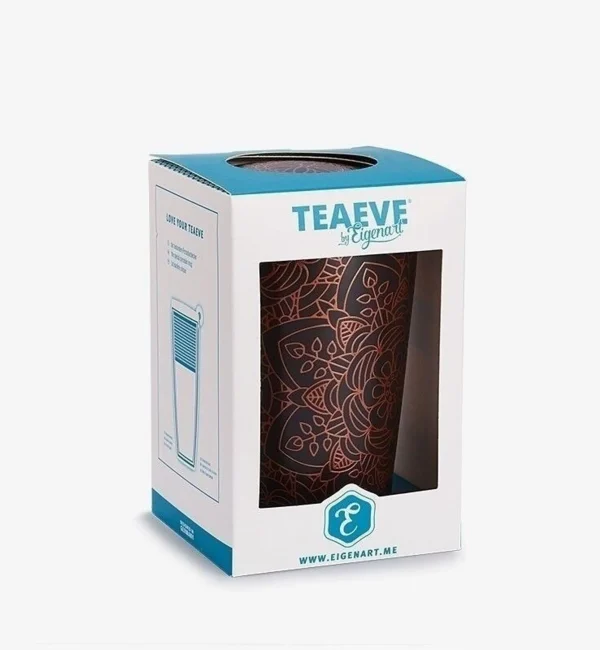 Mug en porcelaine TEAEVE Mandala Foncée 350ml – Image 3