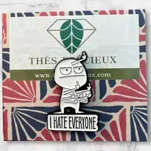 pins i hate everyone doigt d'honneur