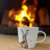 Tasse en porcelaine motif lièvre 30cl – Image 2