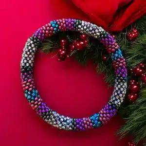 Bracelet-nepalais-violet